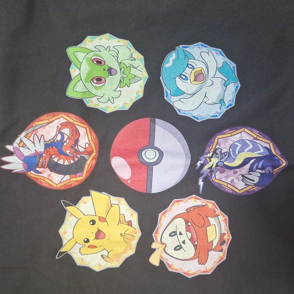 Black Pokémon Graphic T-Shirt - Picture 6 of 6